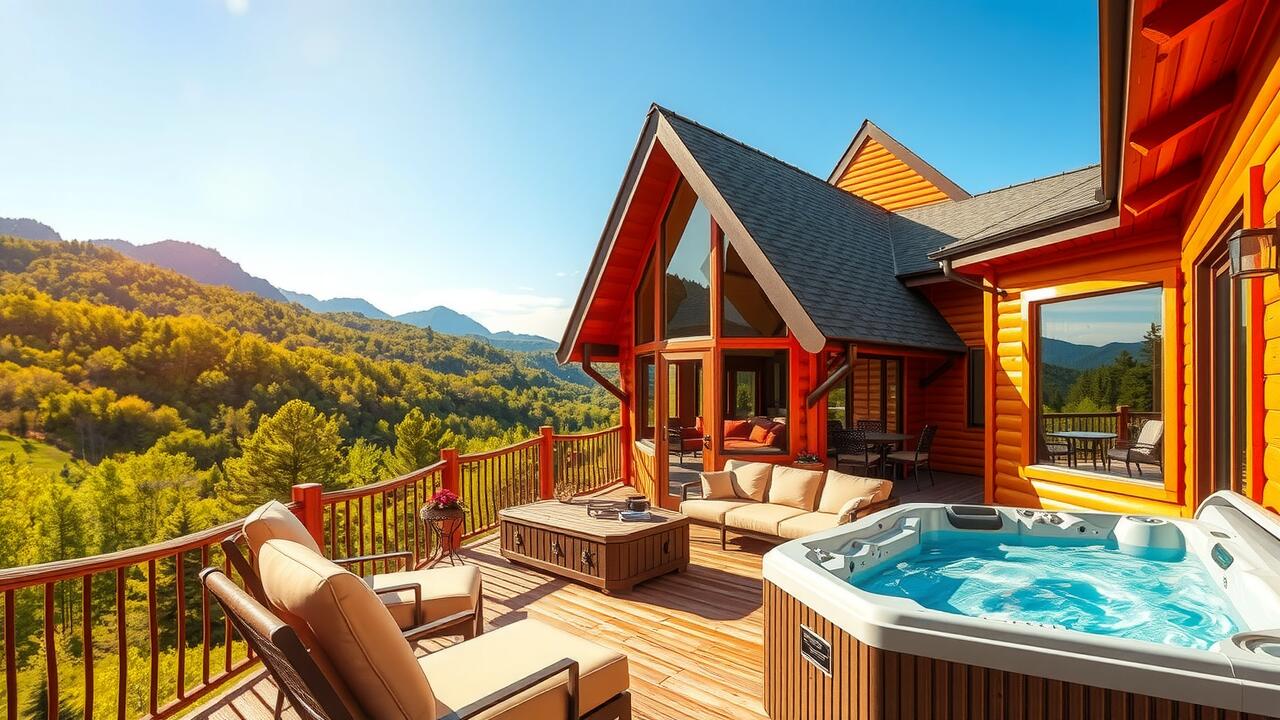 Rustic Banner Elk Chalets and Lodges Equipped for Group Fun